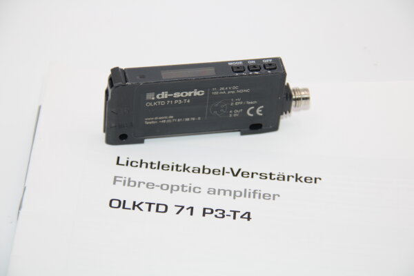 DI-SORIC OLKTD 71 P3-T4 Lichtleiterverstärker