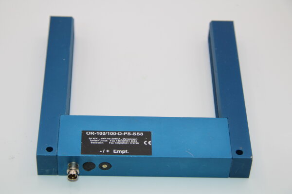 Trefzer Sensoren OR-100-100-D-PS-SS8 Rahmenlichtschranke