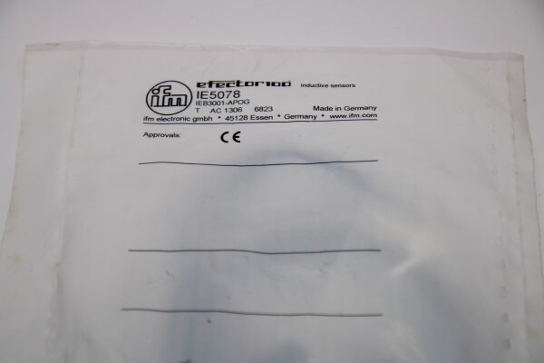 IFM IE5076 (IEB3001-APOG) Induktiver Sensor