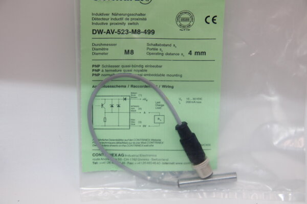 CONTRINEX DW-AS-523-M8-499 Induktiver Näherungsschalter
