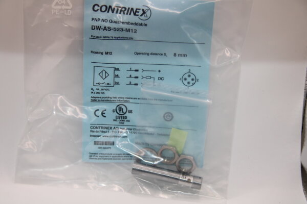 CONTRINEX DW-AS-523-M12 Induktiver Näherungsschalter