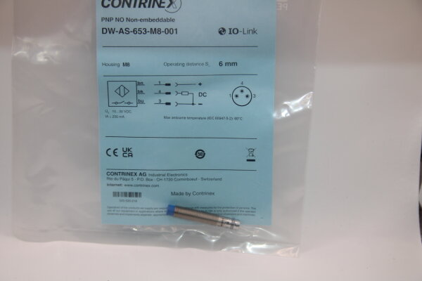 CONTRINEX  DW-AS-653-M8-001 Induktiver Näherungsschalter