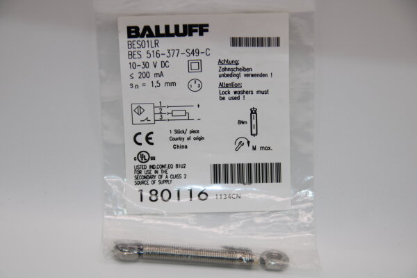 BALLUFF BES 516-377-S49-C (180116) Induktiver Sensor
