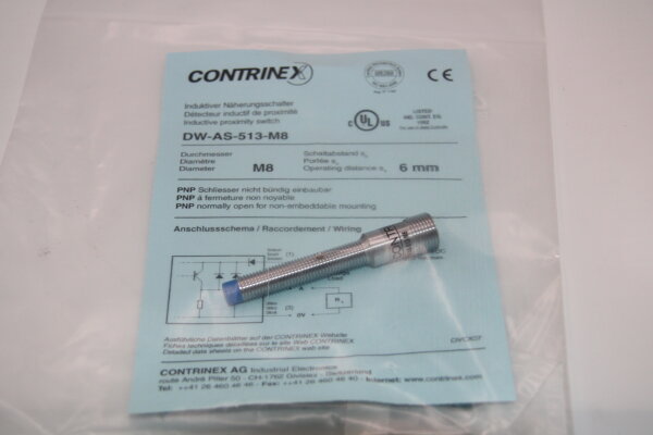CONTRINEX DW-AS-513-M8 Induktiver Näherungsschalter