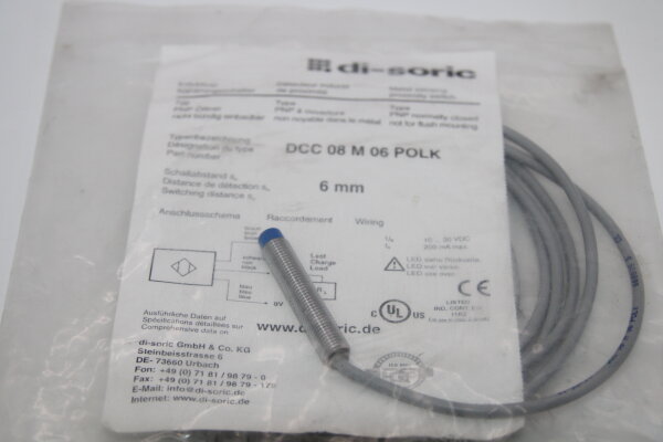 DI-SORIC DCC 08 M 06 POLK Induktiver Näherungsschalter