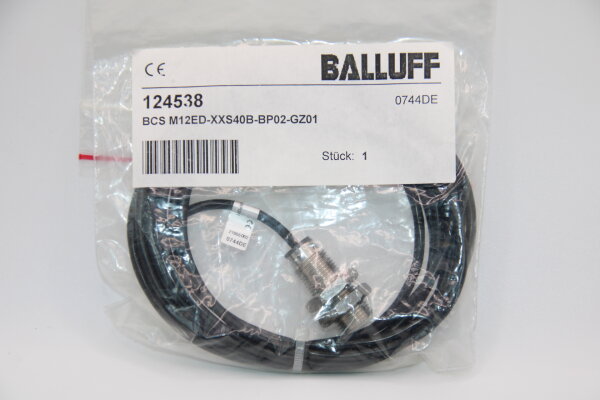 BALLUFF BCS M12ED-XXS40B-BP02-GZ01 (124538) Näherungsschalter