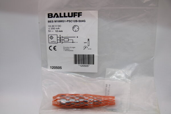 BALLUFF BES M18MG1-PSC12B-S04G (120505) Induktiver Sensor