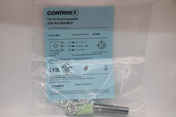 CONTRINEX  DW-AS-504-M12 Näherungsschalter