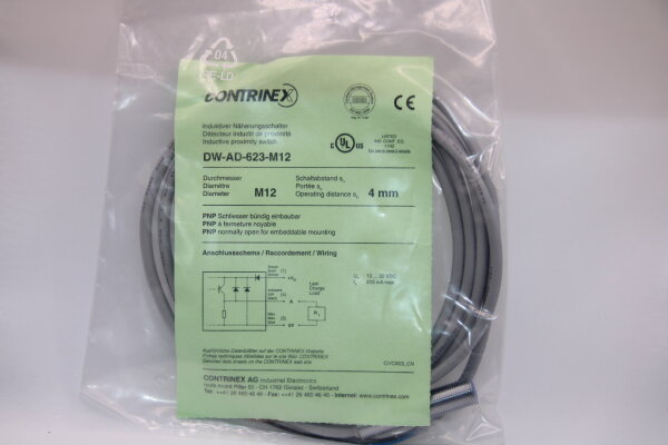 CONTRINEX DW-AD-623-M12 Induktiver-Näherungsschalter
