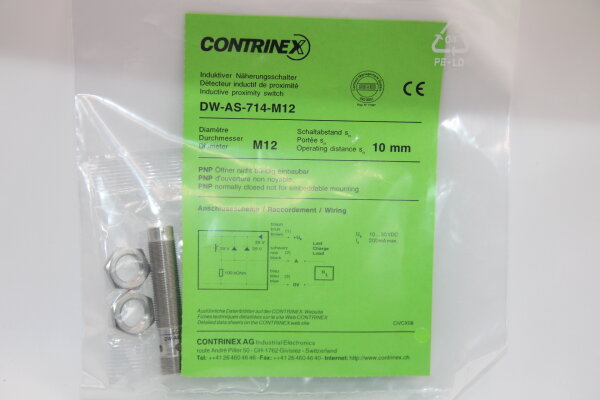 CONTRINEX  DW-AS-714-M12 Induktiver-Näherungsschalter
