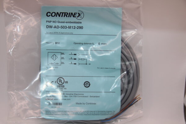 CONTRINEX DW-AD-503-M12-290 Sensor