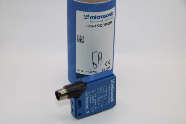 MICROSONIC UCS-15/CDD/QM-(19000) Ultraschallsensor