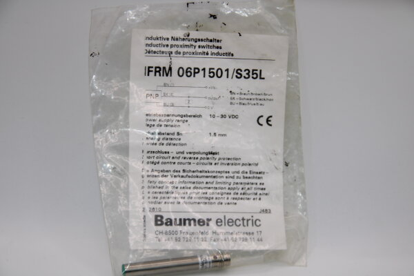 BAUMER IFRM-06P1501/S35L  Induktiver-Sensor