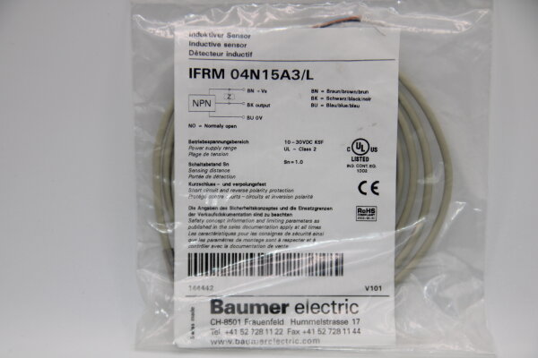 BAUMER IFRM-04N15A3/L  Induktiver-Sensor
