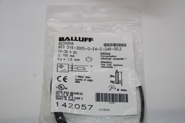 BALLUFF BES00HA Induktiver-Sensor