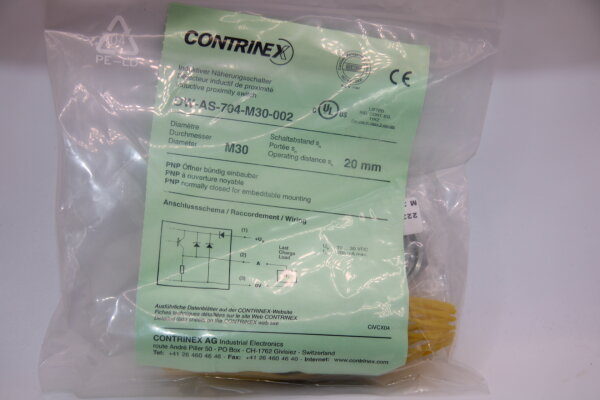 CONTRINEX DW-AS-704-M30-002 Induktiver-Näherungsschalter