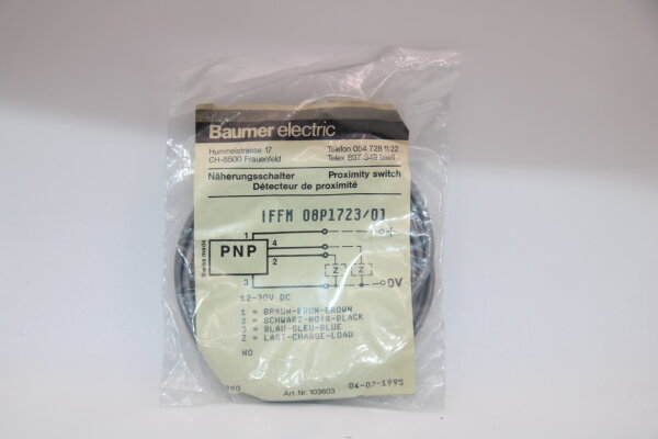 BAUMER IFFM-08P1723/01 Näherungsschalter