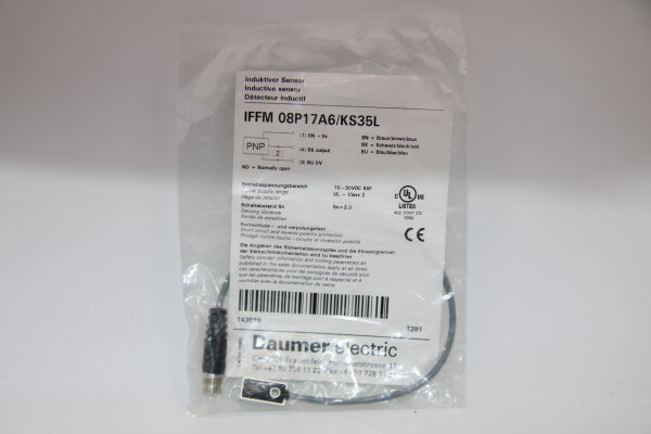 BAUMER IFFM-08P17A6/KS35L Näherungsschalter