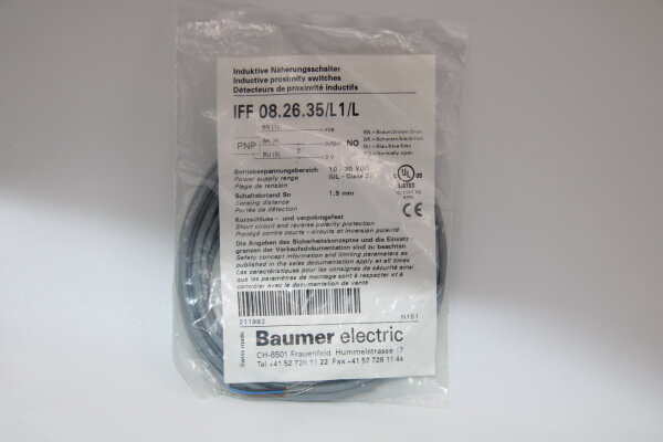 BAUMER IFF-08.26.35/L1/L Induktiver-Sensor