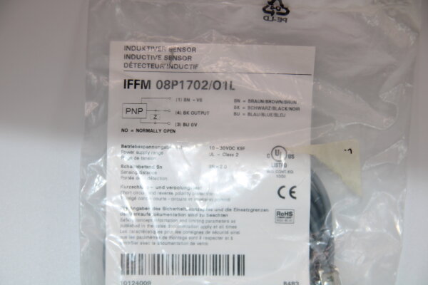 BAUMER IFFM-08P1702O1L Induktiver-Sensor