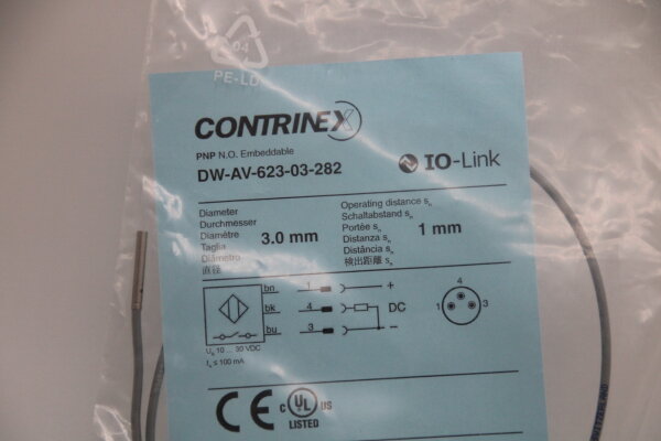 CONTRINEX DW-AV-623-03-282 Induktiver-Näherungsschalter
