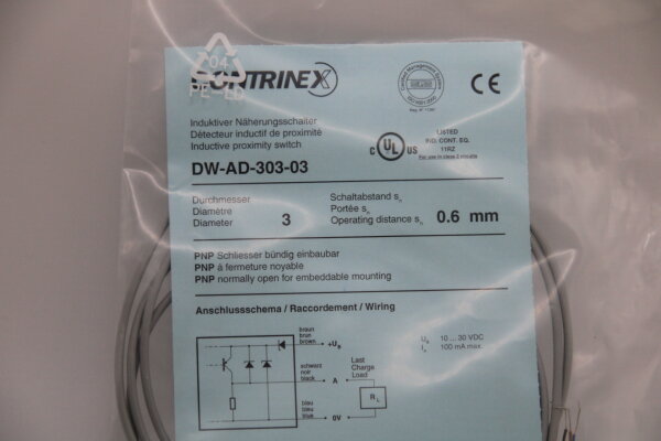 CONTRINEX DW-AD-303-03 Induktiver-Näherungsschalter