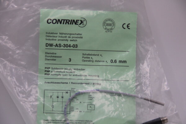 CONTRINEX DW-AS-304-03 Induktiver-Näherungsschalter