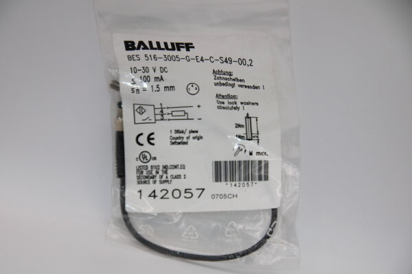 BALLUFF BES-516-3005-G-E4-C-S49-00,2 Iuktiver-Sensor