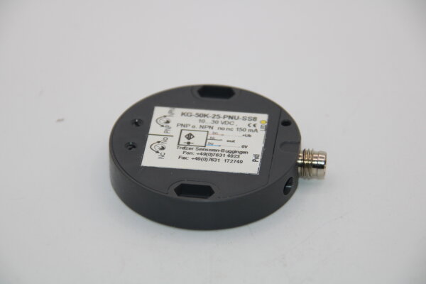 Trefzer-Sensoren KG-50K-25-PNU-SS8 Sensor