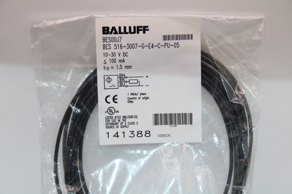 BALLUFF BES-516-3007--G-E4-C-PU-05 Induktiver-Sensor