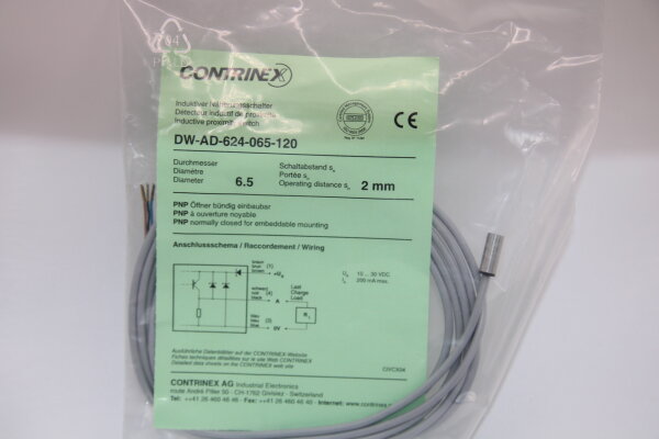 CONTRINEX DW-AD-624-065-120 Induktiver-Näherungsschalter