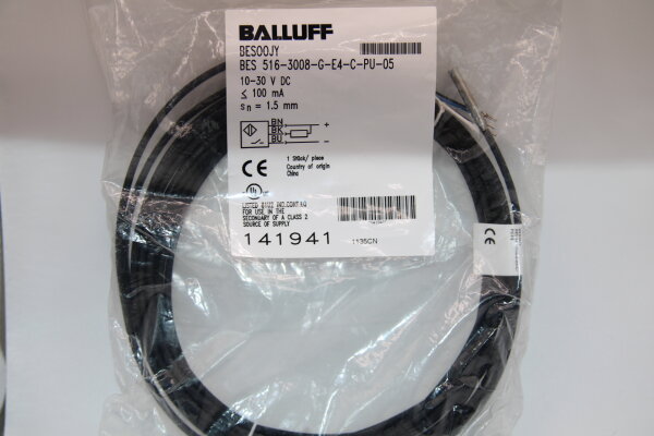 BALLUFF BES-516-3008--G-E4-C-PU-05 Induktiver-Sensor