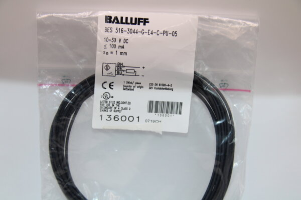 BALLUFF BES-516-3044--G-E4-C-PU-05 Induktiver-Sensor