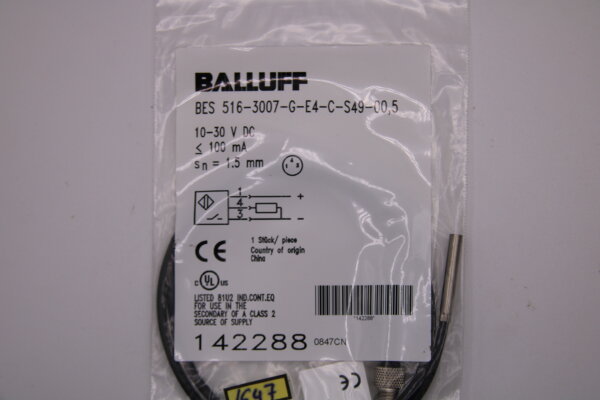 BALLUFF BES-516-3007-G-E4-C-S49-00,5 Induktiver-Sensor