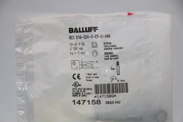 BALLUFF BES-516-324-E5-C-S49 Induktiver-Sensor