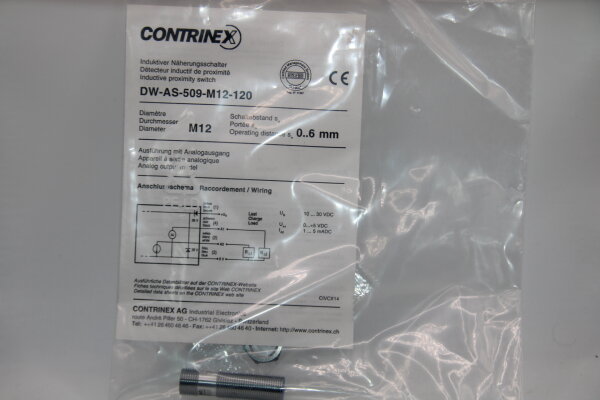 CONTRINEX DW-AS-509-M12-120 Induktiver-Näherungsschalter