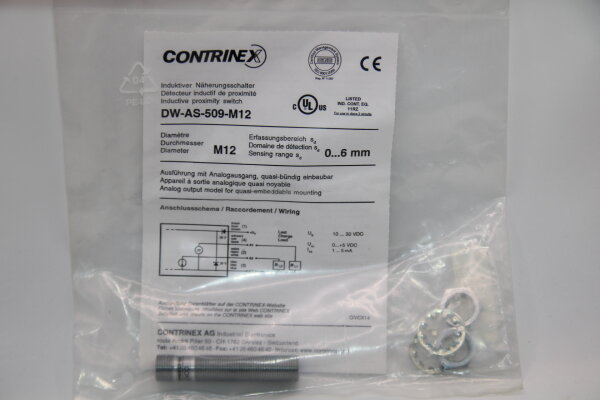 CONTRINEX DW-AS-509-M12 Induktiver-Näherungsschalter