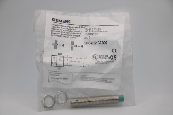 SIEMENS 3RG4022-3AB00 Induktiver-Näherungsschalter