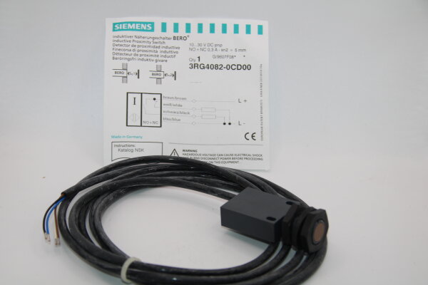 SIEMENS 3RG4082-0CD00 Induktiver-Näherungsschalter