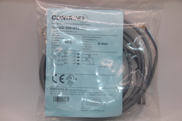 CONTRINEX DW-AD-509-12-390 Induktiver-Näherungsschalter