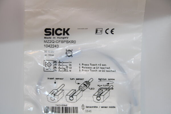 SICK MZ2Q-CFSPSKR0-(1042243) Zylindersensor