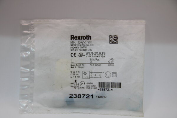 REXROTH MNR:3842537995-(238721) Induktiver-Näherungsschalter