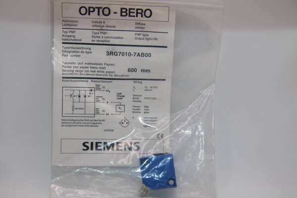 SIEMENS 3RG7010-7AB00 Lichtschranke