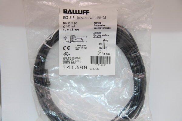 BALLUFF BES-516-3005-G-E5-C-PU-05 Induktiver-Sensor