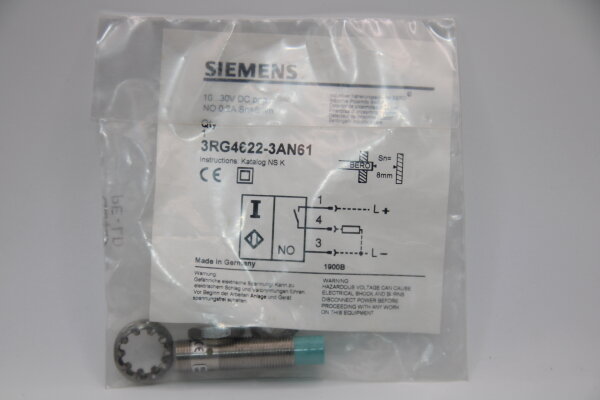 SIEMENS 3RG4622-3AN61 Induktiver-Näherungsschalter