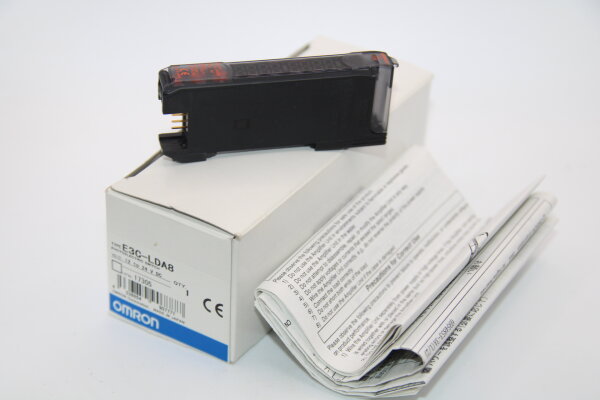 OMRON E3C-LDA8 Lichtleiterverstärker