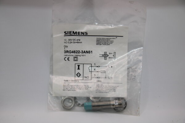 SIEMENS 3RG4622-3AN61 Induktiver-Näherungsschalter