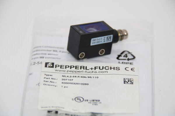 PEPPERL+FUCHS ML4.2-54-F/40b/95/110 Lichttaster