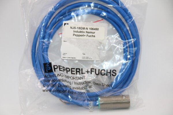 PEPPERL+FUCHS NJ5-18GM-N Induktiver-Näherungssensor