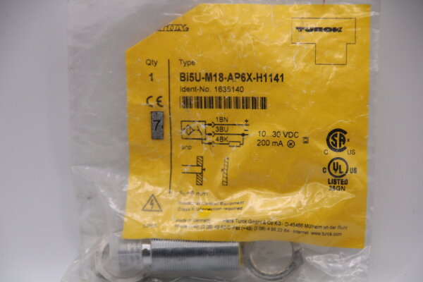 TURCK Bi5U-M18-AP6X-H1141 Induktiver-Sensor